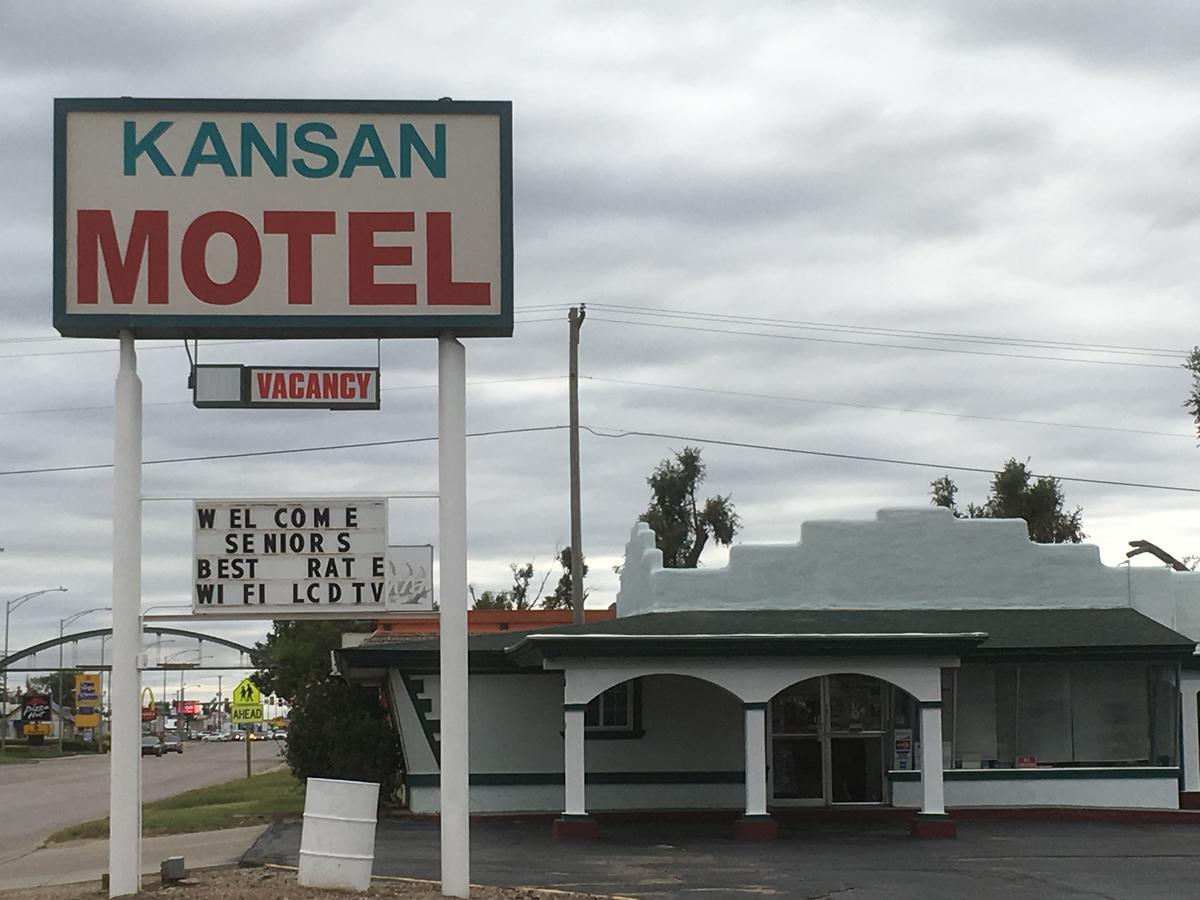 Kansan Motel Liberal Buitenkant foto